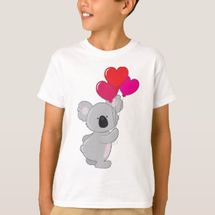 Koala-Herz-Ballone T-Shirt