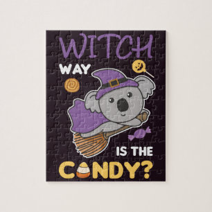Koala Hexe Way ist das glückliche Halloween