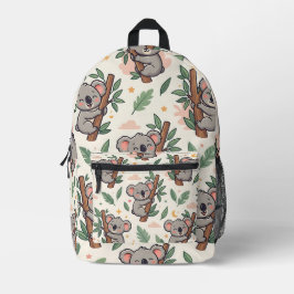 Koala Hug Tree Rucksack – Süßer Pastellwald