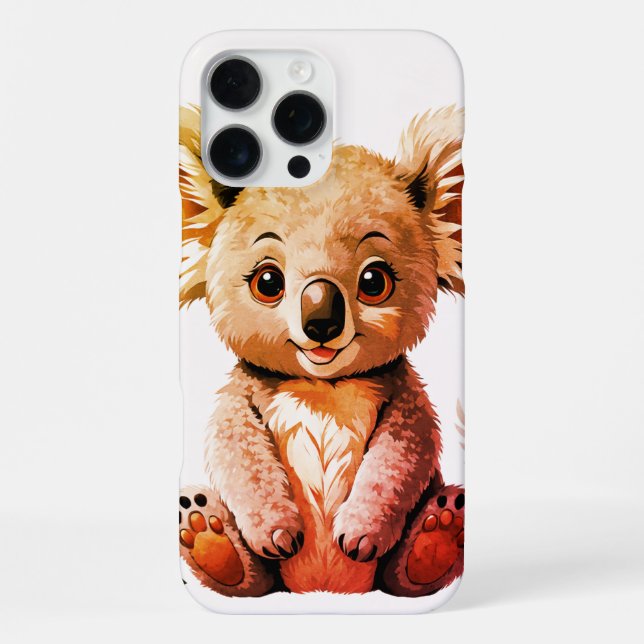 Koala  iPhone 16 pro max hülle (Rückseite)