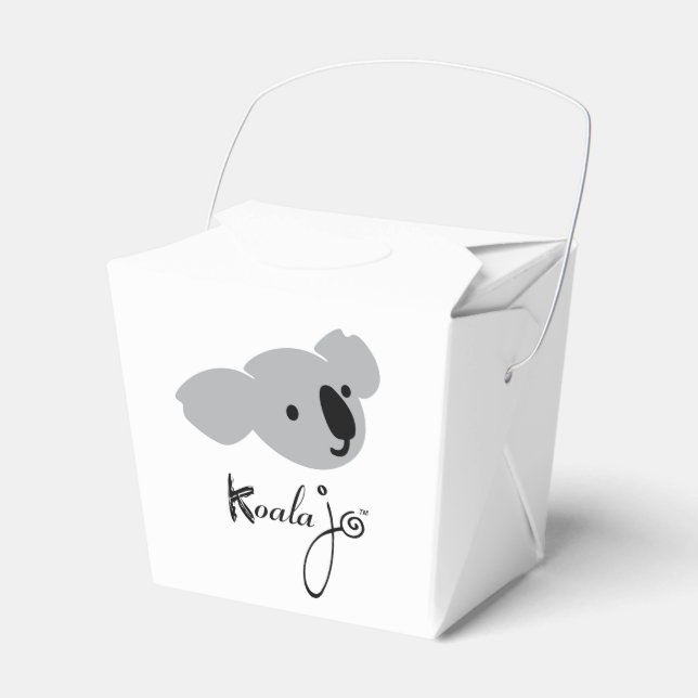 Koala Jo Abholbox, Ihre Farben Gefallen Box Geschenkschachtel (Vorderseite)