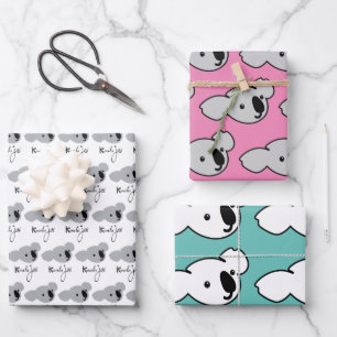 Koala Jo Wrapping Paper Set Geschenkpapier Set