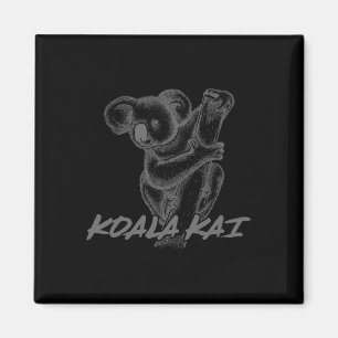 Koala Kai für Karate-Teenager und Tierliebhaber Magnet