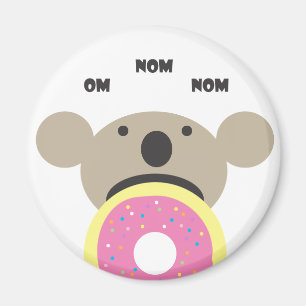 Koala-Krapfen-Diät Magnet