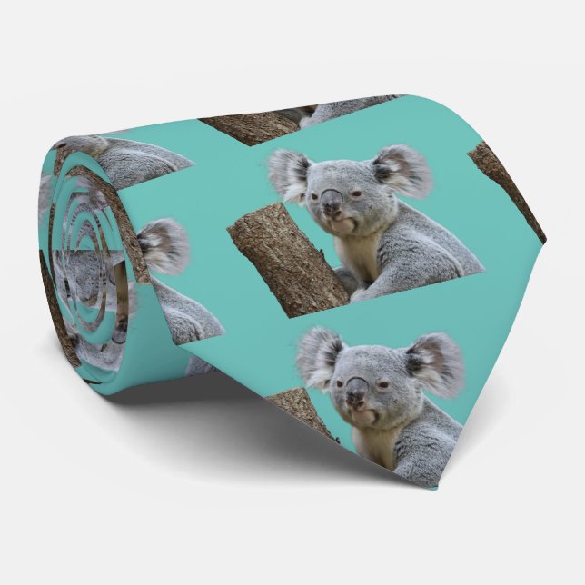 Koala Krawatte (Gerollt)