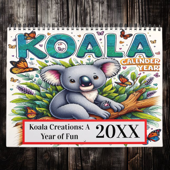 Koala Kreationen: Ein Jahr des Vergnügens 2025/202 Kalender (Von Creator hochgeladen)