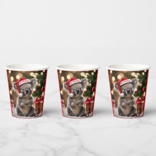 "Koala Kris Kringle: Weihnachten Down Under" Pappbecher