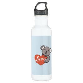 Koala-Liebe Edelstahlflasche