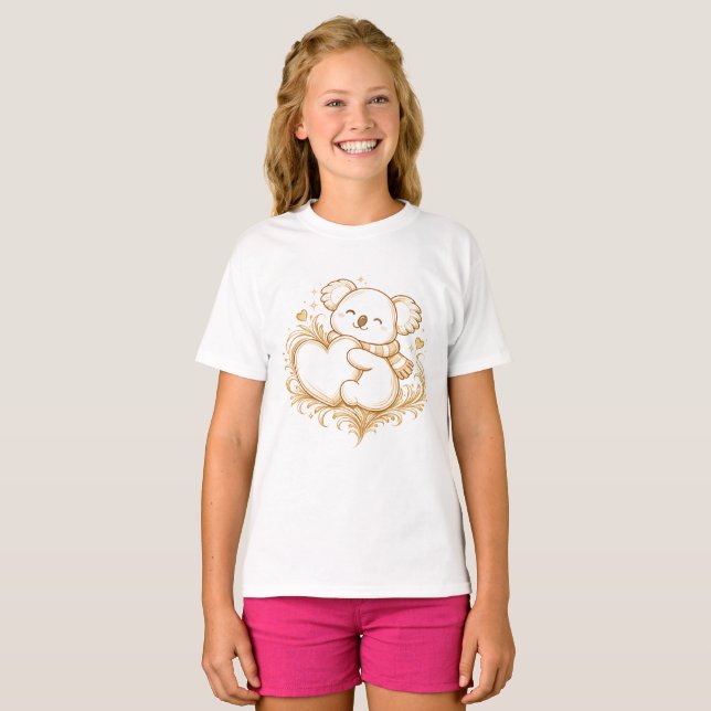 Koala Liebe T-Shirt (Vorne ganz)
