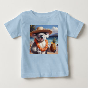 Koala Luau Baby T-shirt