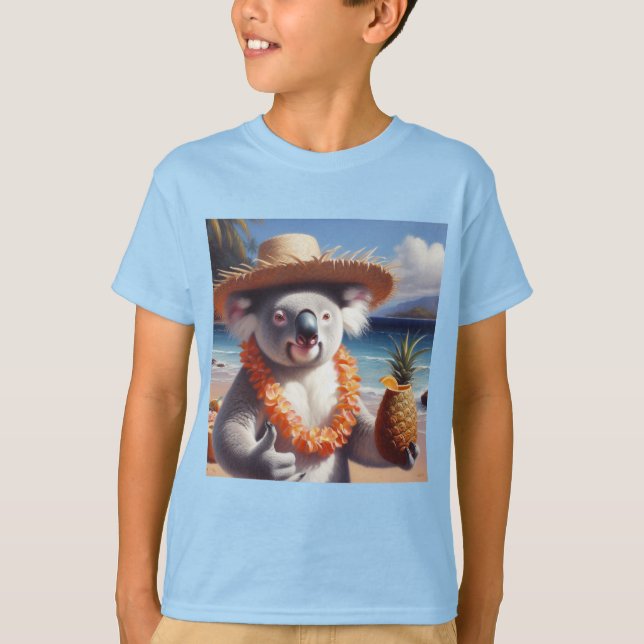 Koala Luau T-Shirt (Vorderseite)