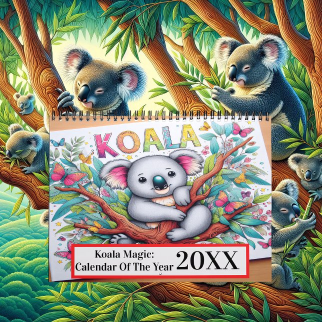 Koala Magic : Calendrier De L'Année 2025/2026 (Créateur téléchargé)