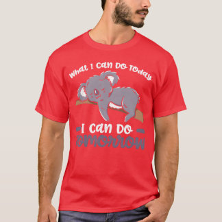 Koala-Modus An Lebensstil Spirit Animal Zoowärter  T-Shirt