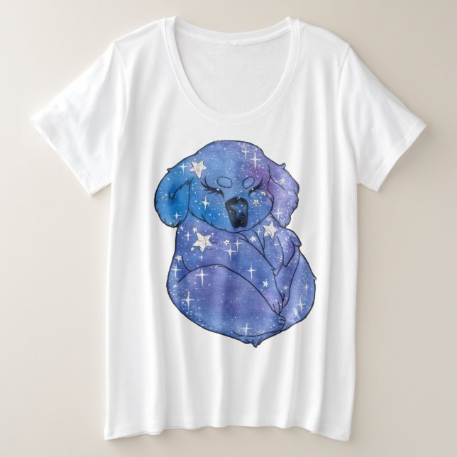 Koala namens Seven Große Größe T-Shirt (Design vorne)