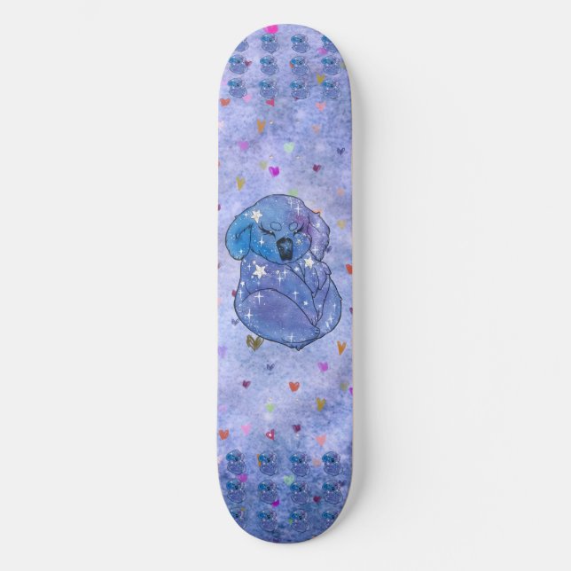 Koala namens Seven Skateboard (Vorderseite)