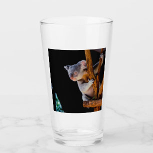 Koala Niedlich in Tree Gray Glas
