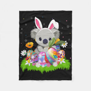 Koala Ostereier Hunt Bunny Ear Koala Osterfeier Fleecedecke