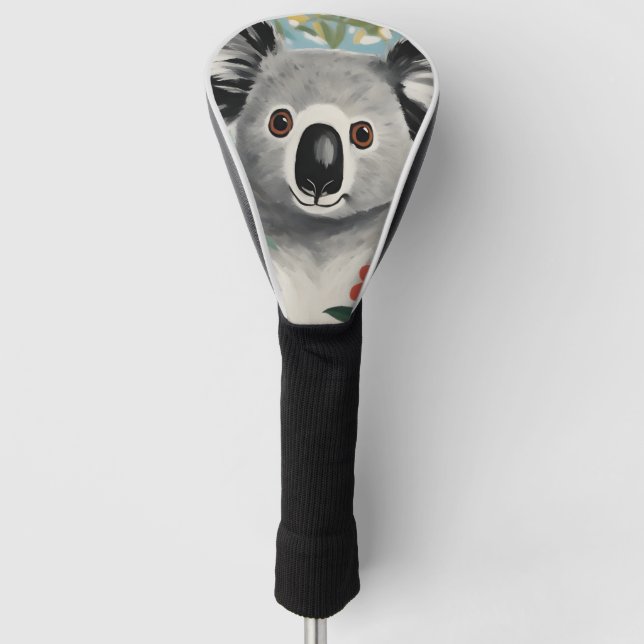 Koala Painting Golf Headcover (Vorderseite)