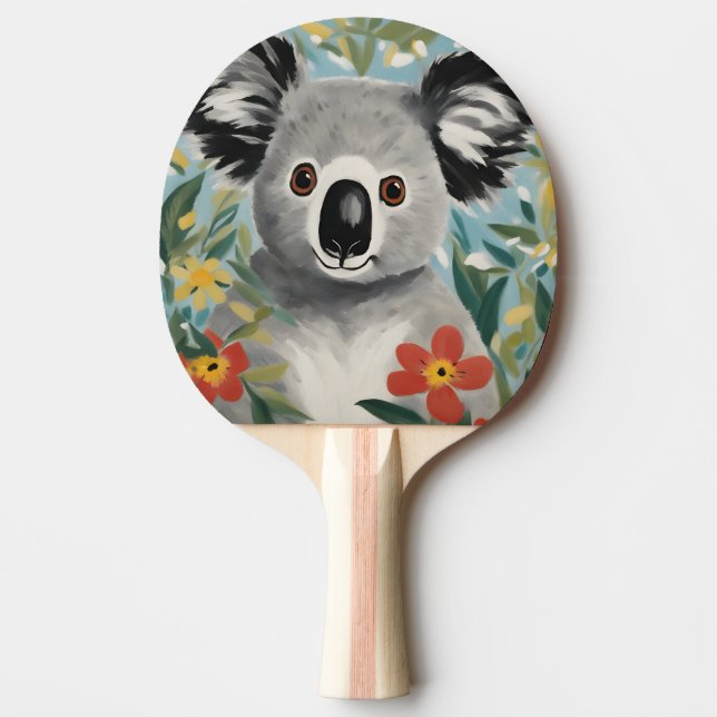 Koala Painting Tischtennis Schläger (Vorderseite)