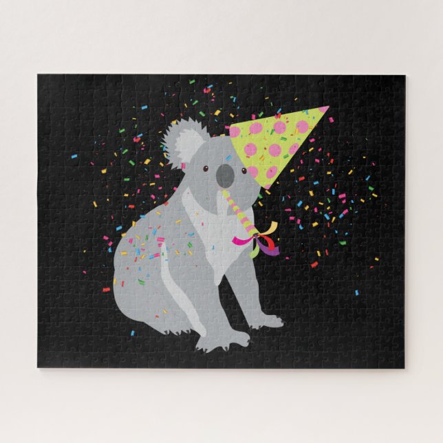 Koala Partying - Tiere mit Party (Horizontal)