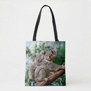 Koala, Phascolarctos cinereus, Frauen, die dich tr Tasche