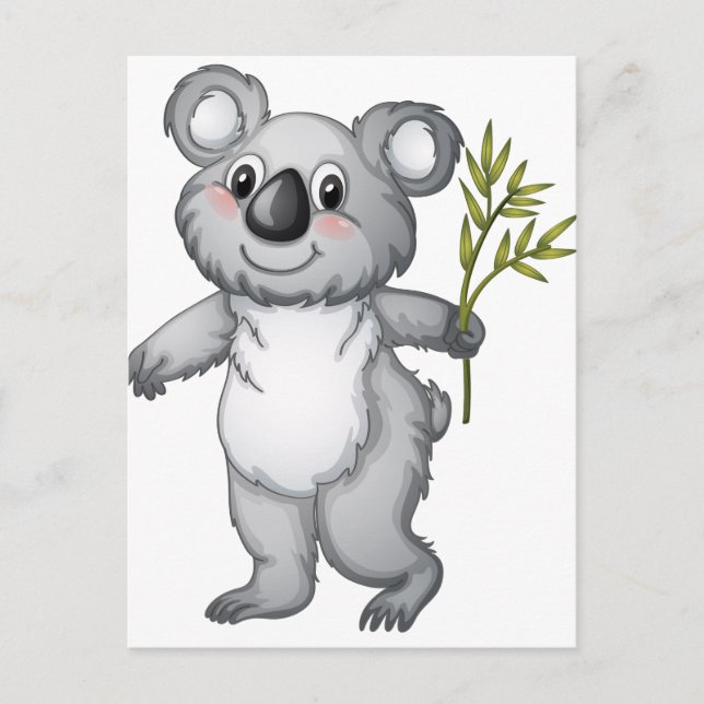 Koala Postkarte (Vorderseite)