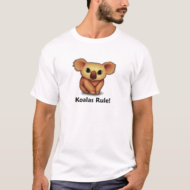 Koala-Regel! T-Shirt (Vorderseite)