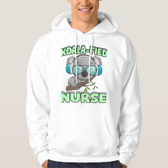 Koala-Riesenkurse Hoodie (Vorderseite)