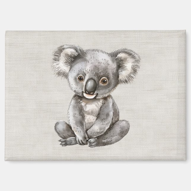 Koala-Safari-Tier Magnet (Vorderseite)