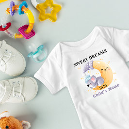 Koala schlafen Süße Träume wenig Custom Baby Strampler
