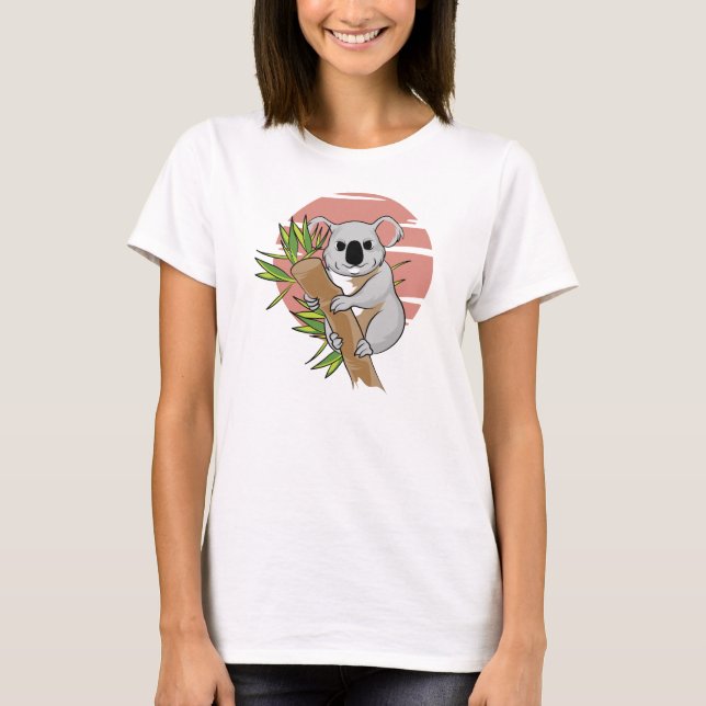 Koala-Shirt T-Shirt (Vorderseite)