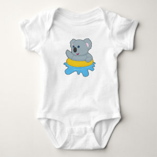 Koala Summer Lifebuoy Baby Strampler