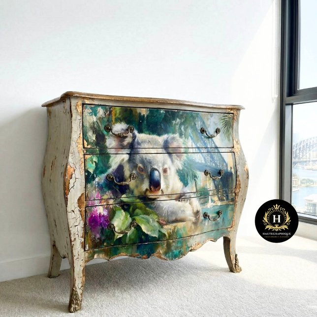 Koala & Sydney Harbour Bridge Decoupage Seidenpapier (Von Creator hochgeladen)