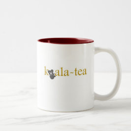 Koala-Tee-Kaffee und Tee-Tasse Zweifarbige Tasse