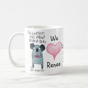 Koala-Tee nicht Quantitäts-Tasse Freundschaft Kaffeetasse