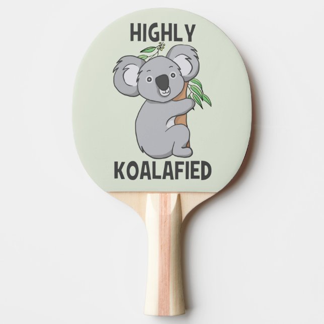 Koala Tischtennis Schläger (Vorderseite)