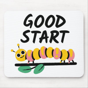 Koala-ty Arbeit Behalt praktizieren Guter Start Mo Mousepad
