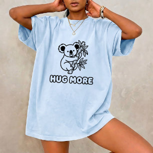 Koala Umarme Mehr SVG Unisex T-Shirt