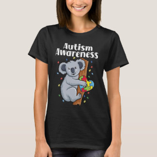 Koala Umarme Unterschiede Neurodiversität Inklusio T-Shirt