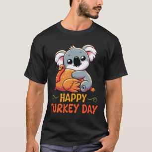 Koala umarmt die Türkei glücklich Danksagung für d T-Shirt
