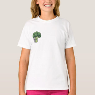 Koala umarmt riesigen Brokkoli-Baum Kinder T-Shirt