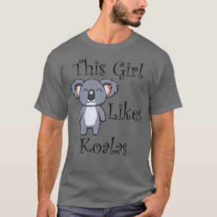 Koala und Eukalyptus Funny Sprichwort Niedlich Koa T-Shirt