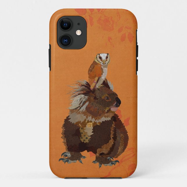 KOALA UND OWL Case-Mate iPhone HÜLLE (Rückseite)