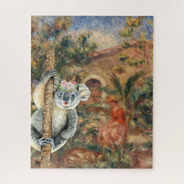 Koala und Renoir's Farmhouse (Vertikal)
