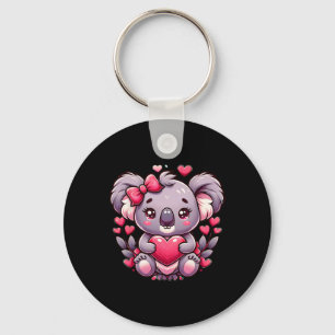 Koala Valentinsherzen Bär Schlüsselanhänger