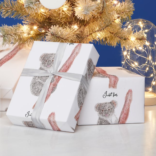 Koala verpacktes Papier Geschenkpapier (Feiertage)