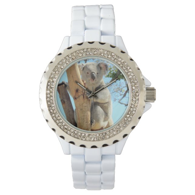 Koala Watch - Viele Stile zu wählen Armbanduhr (Vorderseite)
