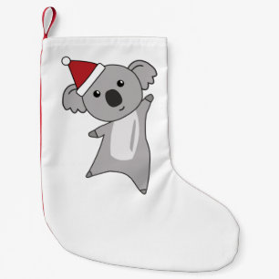 Koala Weihnachts-Niedliche Tiere Kinder Santa Adul Kleiner Weihnachtsstrumpf