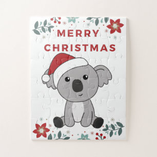 Koala Weihnachtsschnee Wintertiere Koalas