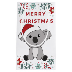 Koala Weihnachtsschnee Wintertiere Koalas Kleine G Geschenktüte